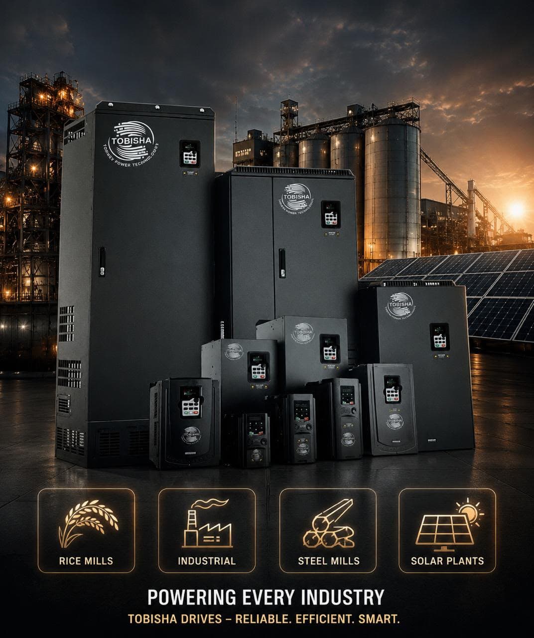 Heavy-Duty Industrial Inverter Poster